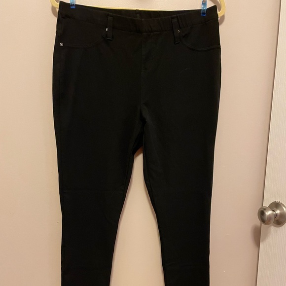 SOLD Black Terra & Sky Ankle Length Jeggings - Picture 1 of 3